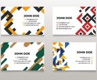 Abstract Pattern Business Card Template