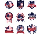 Made in USA Badges Collection