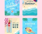 Summer Greeting Card Collection
