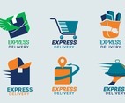 Set of Delivery Service Logo