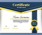 Simple Elegant Certificate template