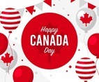 Canada Day Background Concept