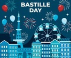 Bastille Day Celebration Concept