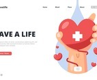 Save A Life Landing Page