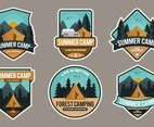 Summer Camp Badges Collection