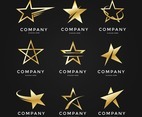 Golden Star Logo Collection