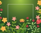 Tropical Flower Background