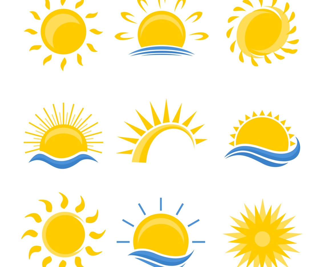 Set of Sun Logo