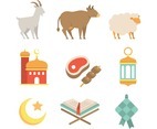 Eid Al Adha Icon Set