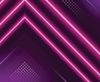 Pink Neon Abstract Background