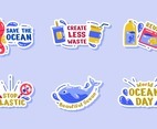 World Ocean Days Activism Sticker Set