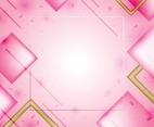 Geometric Pink Background Template