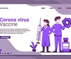 Vaccination Covid 19 Landing Page
