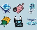 World Oceans Day Stickers