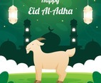 Night of Eid Al Adha Concept