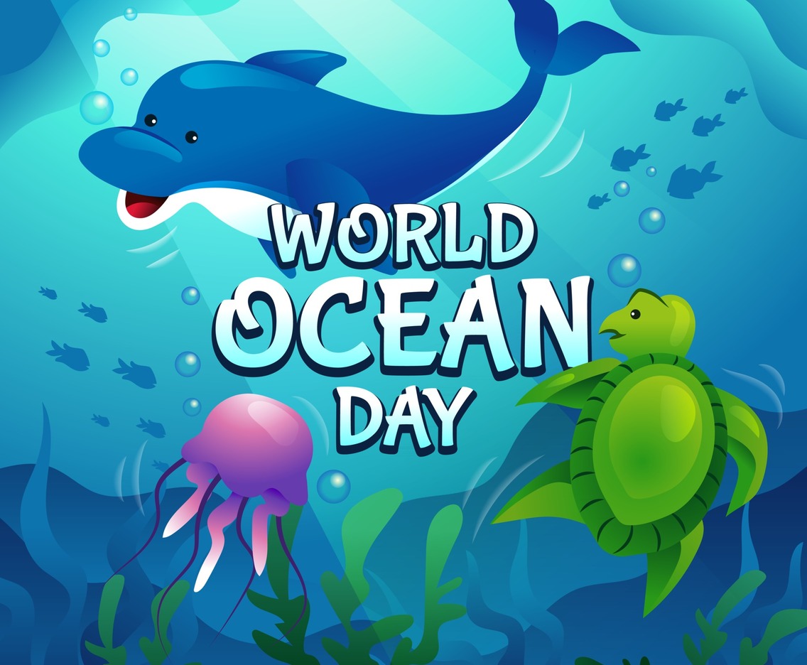 World Ocean Day Concept