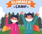 Youth People Ready for Summer Camp
