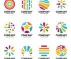 Set of Rainbow Logo