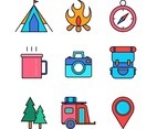 Summer Camp Starter Pack Icon Set