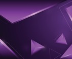 Abstract 3D Lilac Background