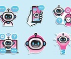 Collection of Chatbot Stickers