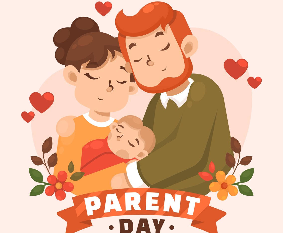 Parent Day Greeting Concept