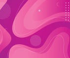 Gradient Pink Fluid Background