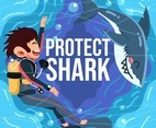 Dancing with Shark and Protect