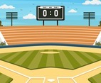 Softball Field Background