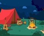 Summet Night Camp Concept