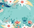 Beautiful Spring Floral Background