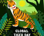 Global Tiger Day Concept