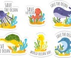 World Ocean Day Sticker