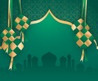 Islamic Ketupat Illustration
