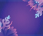 Purple Tropical Background