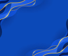 Abstract Blue and Gold Background