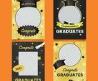 Graduation photoframe with stars