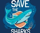Save the Sharks Poster Concept