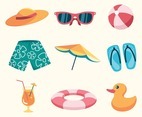 Summer Swimming Icon Pack