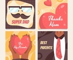 Card Collection for Celebrating Parents Day