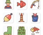 Fishing Activity Outdoor Icon Pack