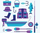 Fishing Gear Icon Pack