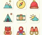 Summer Camp Activity Icon Pack