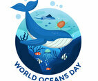 World Oceans Day Concept