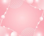 Gradient Abstract Pink Background Composition