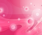 Modern Pink Abstract Shape Background