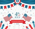 4th of July Festival Background