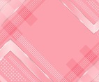 Gradient Geometric Pink Background with Silver Highlights