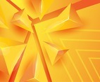 yellow abstract triangle gradient background