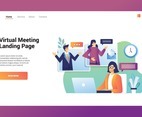 Virtual Meeting Landing Page